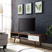 Transmit Media Console Wood TV Stand