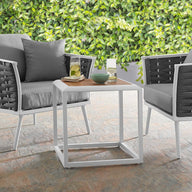 Stance Outdoor Patio Aluminum Side Table