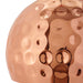 Dimple Bell-Shaped Rose Gold Pendant Light