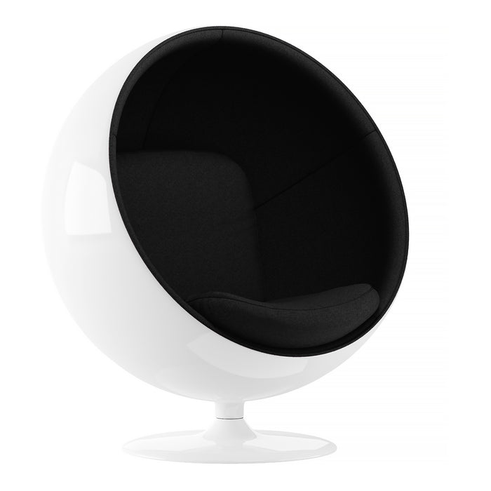 Globe Chair, Black - Bubble chair