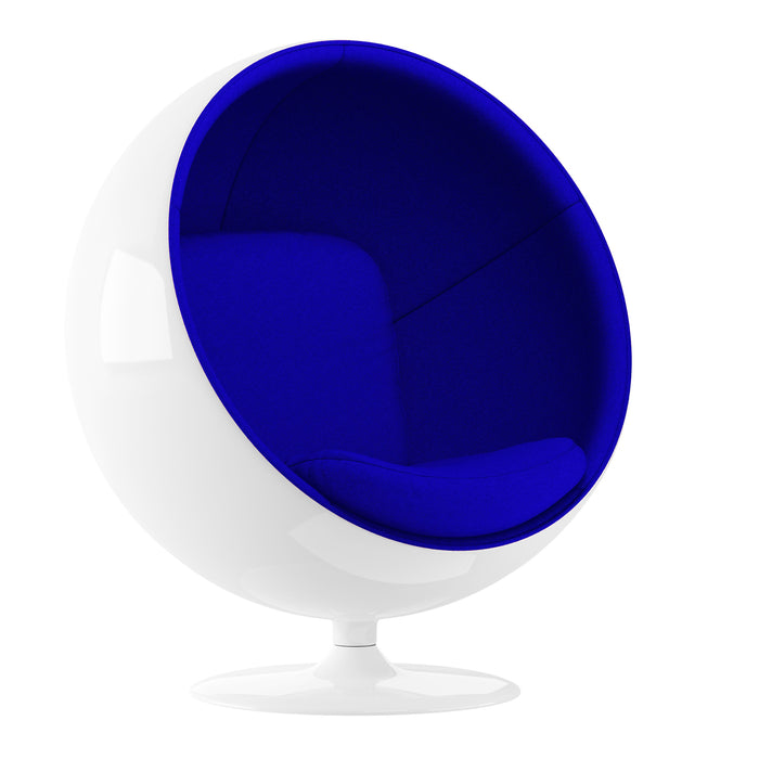 Blue Globe Chair