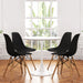 Tulip 36" Round Wood Dining Table Set