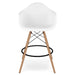 Eiffel Counter Stool With Arms, White