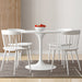 Brook Dining Chair, White Set of 4
