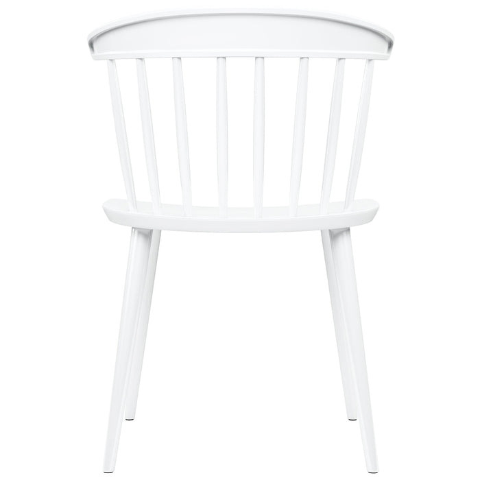 Brook Dining Side Chair Plastic White