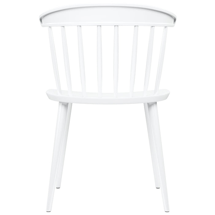 Brook Dining Side Chair Plastic White