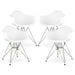 Eiffel Armchair With Steel Legs