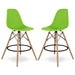 Eiffel Counter Stool With Wooden Dowel Legs