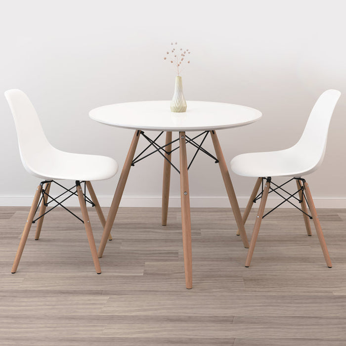 Politik Talje liner Eiffel Table Set - Wood Legs — Stealmod Furniture