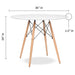 Eiffel Table Set - Wood Legs