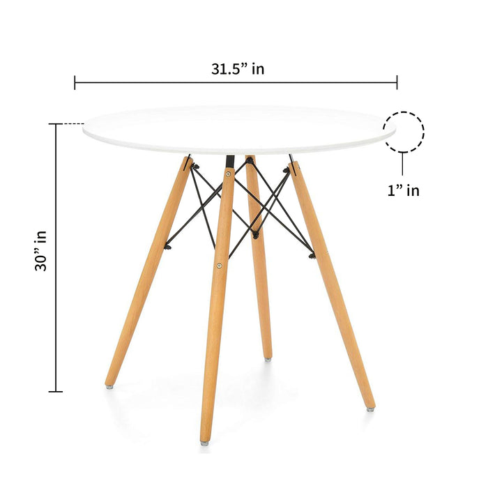 Eiffel Table Set - Wood Legs