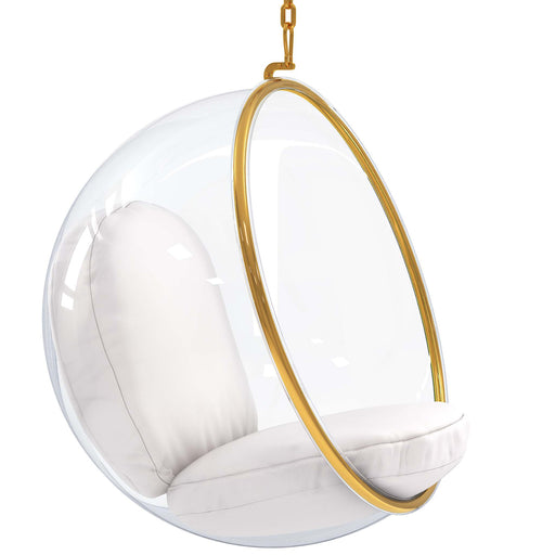 Special Edition Hanging Bubble Chair Gold