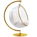 Gold Special Edition, Hanging Bubble Chair With Stand