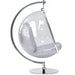 Hanging bubble chair Silver