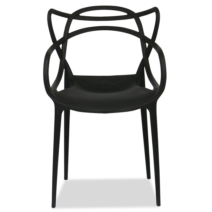Nest Style Dining Chair - Black
