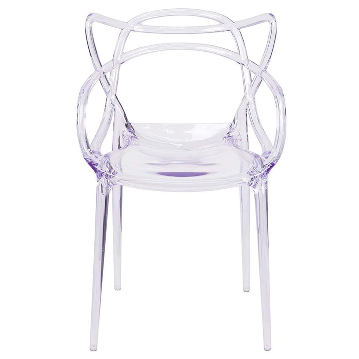 Nest Acrylic Dining Chair Clear