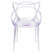 Nest Acrylic Dining Chair Clear
