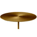 Marble Poke Coffee Table, Gold