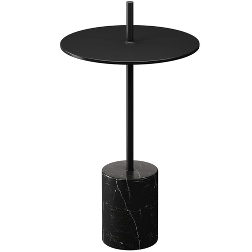 Poke Side Table With Handle, Black
