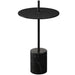Poke Side Table With Handle, Black
