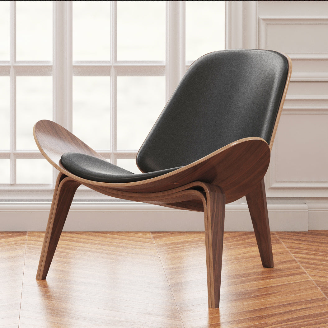 Arch Shell Chair, Black – Stealmod Furniture