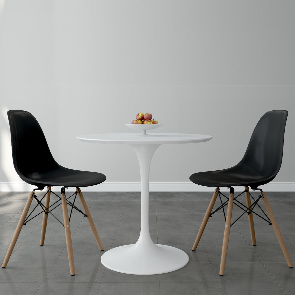 Tulip Dining Table Set, Fiberglass — Stealmod Furniture