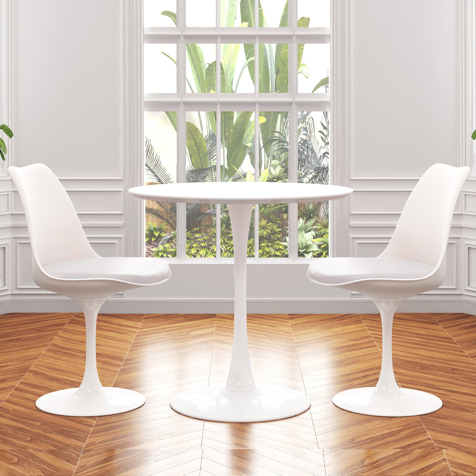 Tulip Dining Table Set, Wood | Sale – Stealmod Furniture