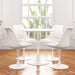 Tulip 36" Wood Top Dining Table & Chairs Set