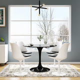 Modholic Tulip Fiberglass Dining Table, Round