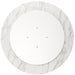 Eero Saarinen Tulip 40" Round Marble Top Dining Table With Black Base