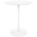 Tulip Wood Top Bar Table, 35.5" Round