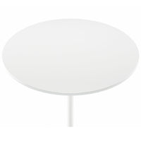 White Wood Top Tulip Bar table