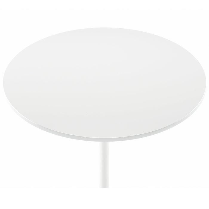 White Wood Top Tulip Bar table