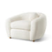 Tuva Boucle Chair, White