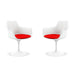 Saarinen Tulip arm chair - Red