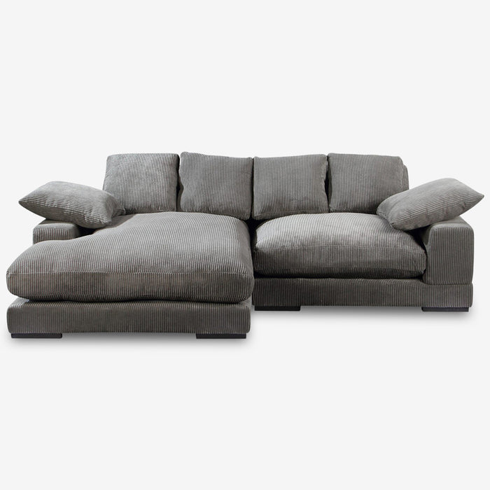 Plunge sectional sofa Charcoal