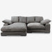 Plunge sectional sofa Charcoal