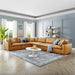 Haven Vegan Leather 6-Piece Sectional Sofa